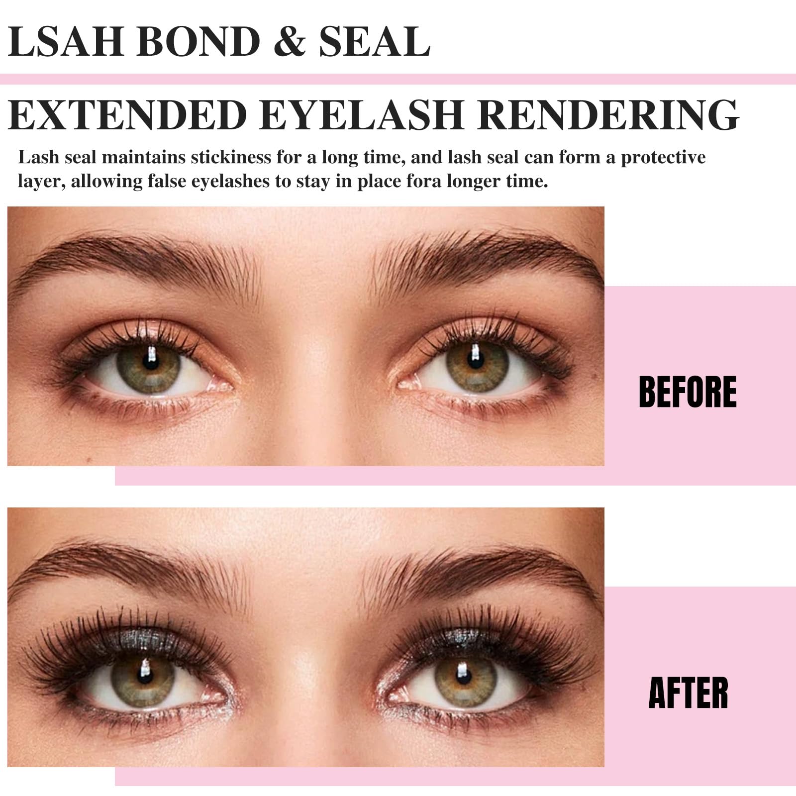 Mayhug Lash Cluster Bond & Seal Kit – 4-in-1 DIY Lash Extensions (Remover + Tweezers)