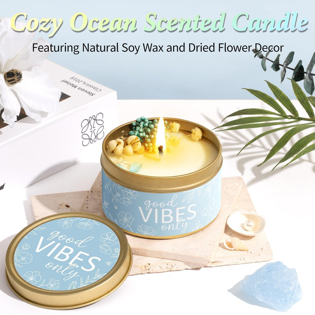 MAYICIVO Ocean Spa Gift Set for Women – Self-Care Bath Gift Basket