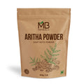 MB Herbals Aritha Powder 16 oz – 100% Pure Soapnut for Natural Hair Care