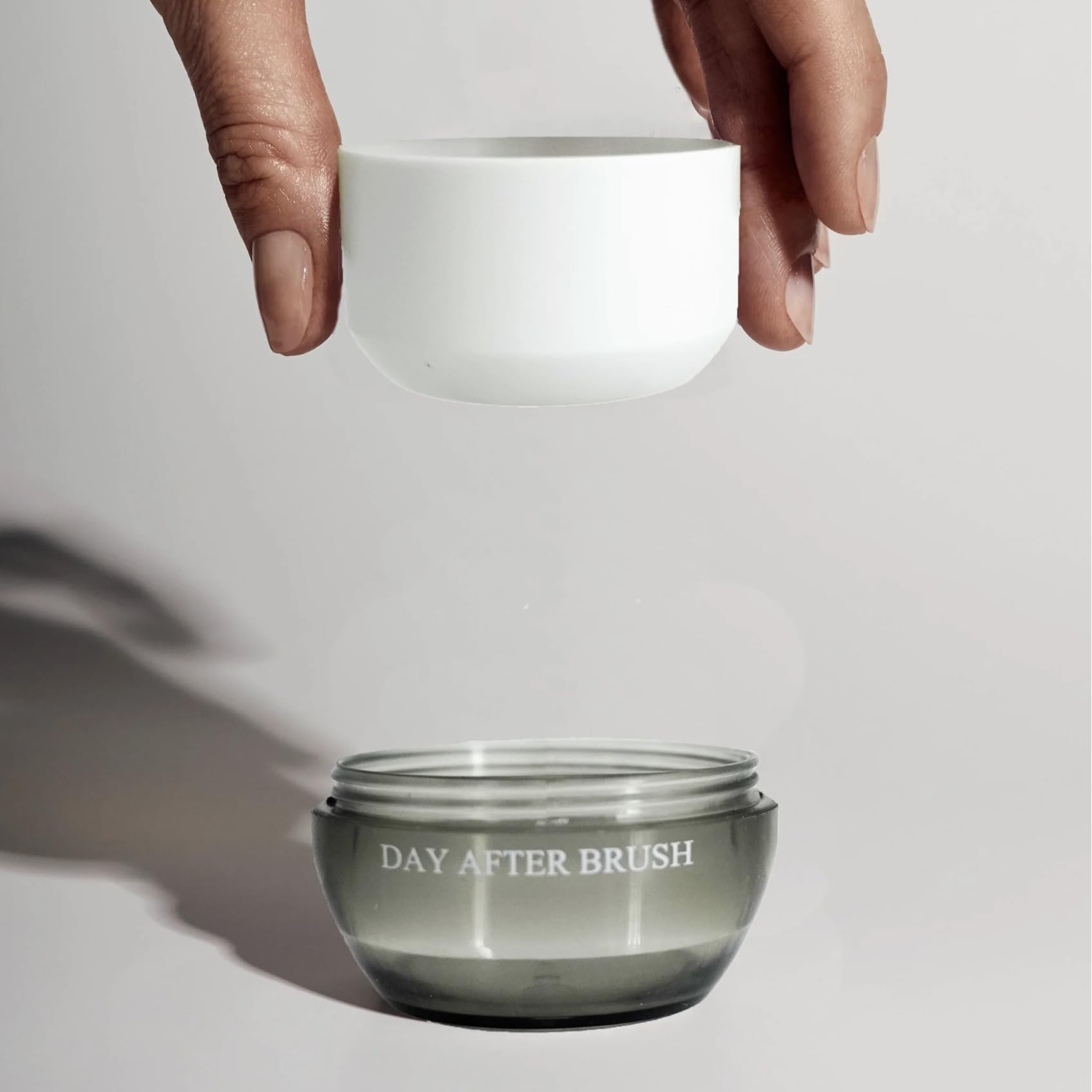 m'chel Day After Brush Dry Shampoo 0.45oz – Refillable Powder, Oil Absorber with Ginger, Pomegranate & Peony