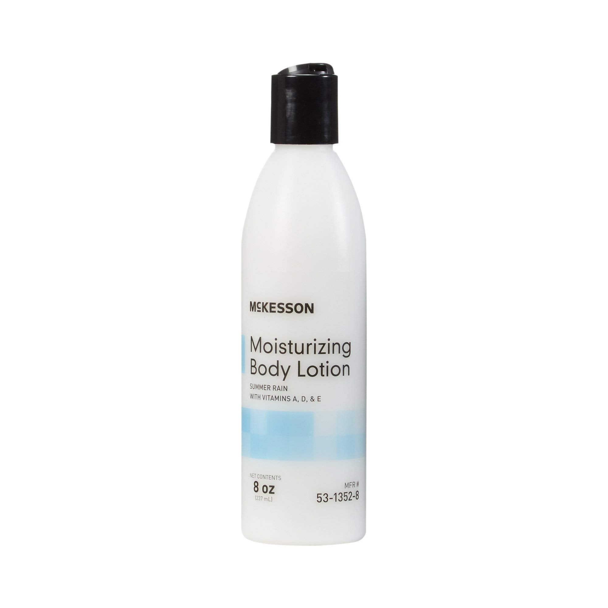 McKesson Moisturizing Body Lotion with Vitamins A, D & E – Summer Rain Scent, 8 oz | Sensitive Skin Formula