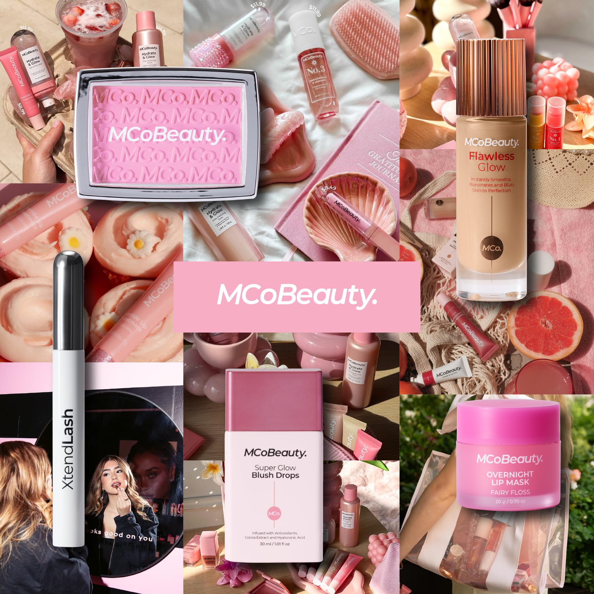 MCoBeauty Crème Matte Luxe Lipstick – Cheeky Chat, Nude Pink | Long-Lasting Hydration