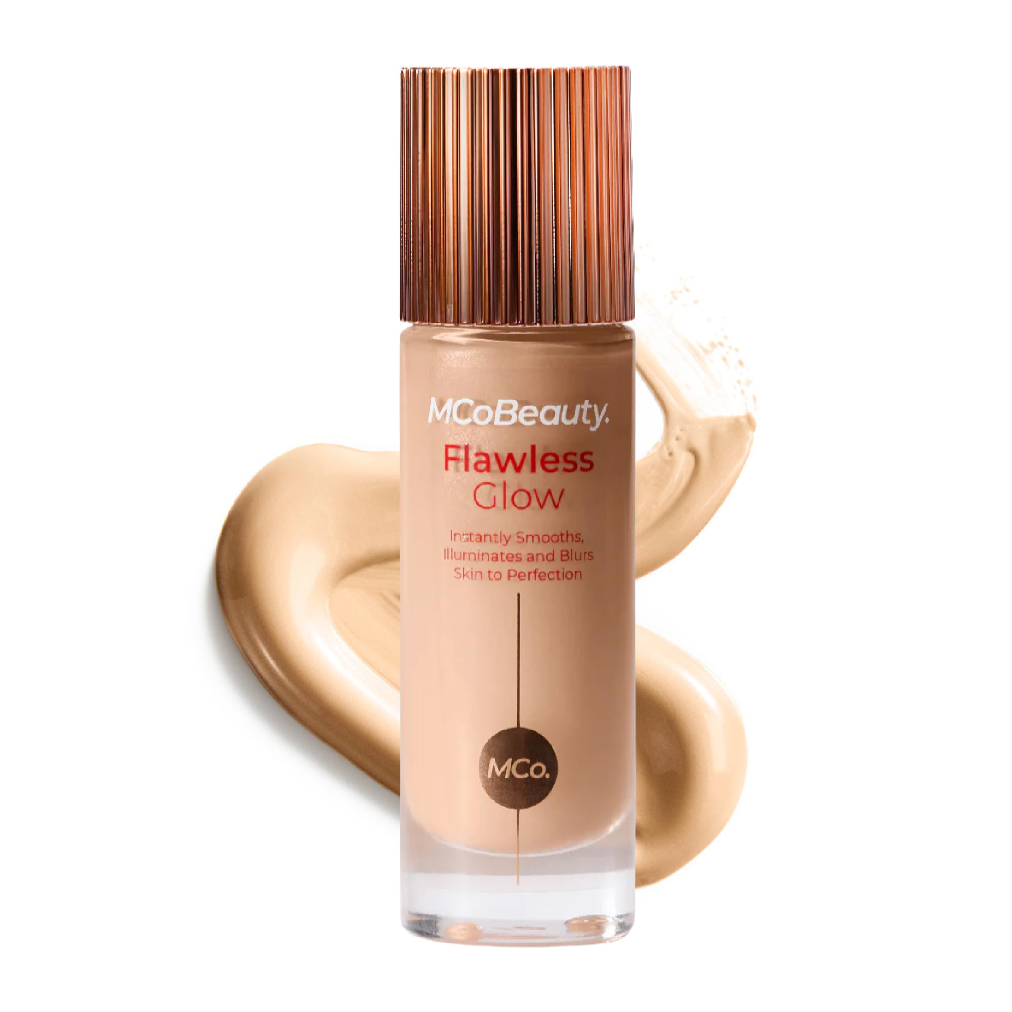MCoBeauty Flawless Glow Luminous Skin Filter – 3 Light | 4-in-1 Primer, Foundation Booster & Liquid Highlighter