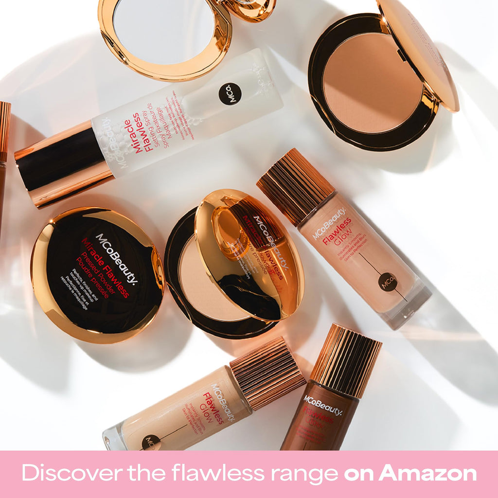 MCoBeauty Flawless Glow Luminous Skin Filter - 4 Medium | 4-in-1 Primer, Foundation Booster & Highlighter