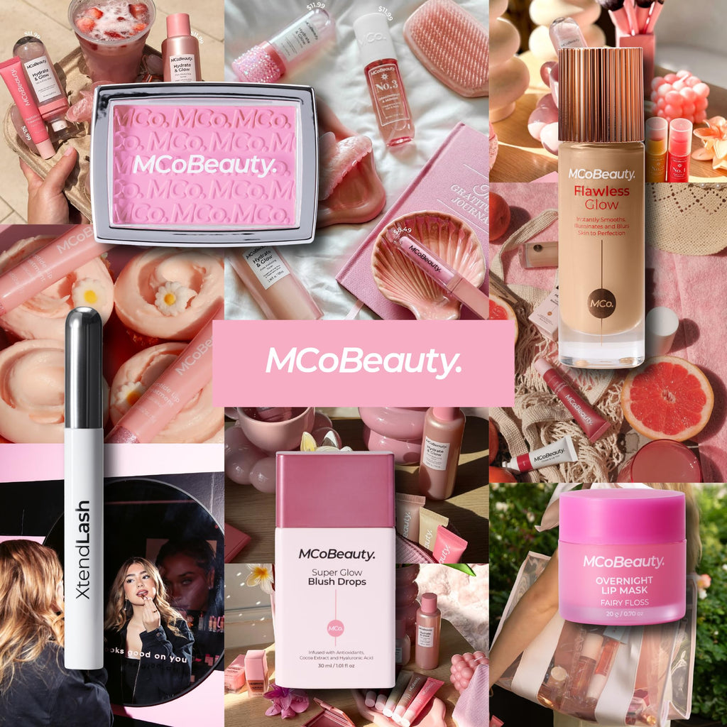 MCoBeauty Flawless Glow Luminous Skin Filter - 4 Medium | 4-in-1 Primer, Foundation Booster & Highlighter