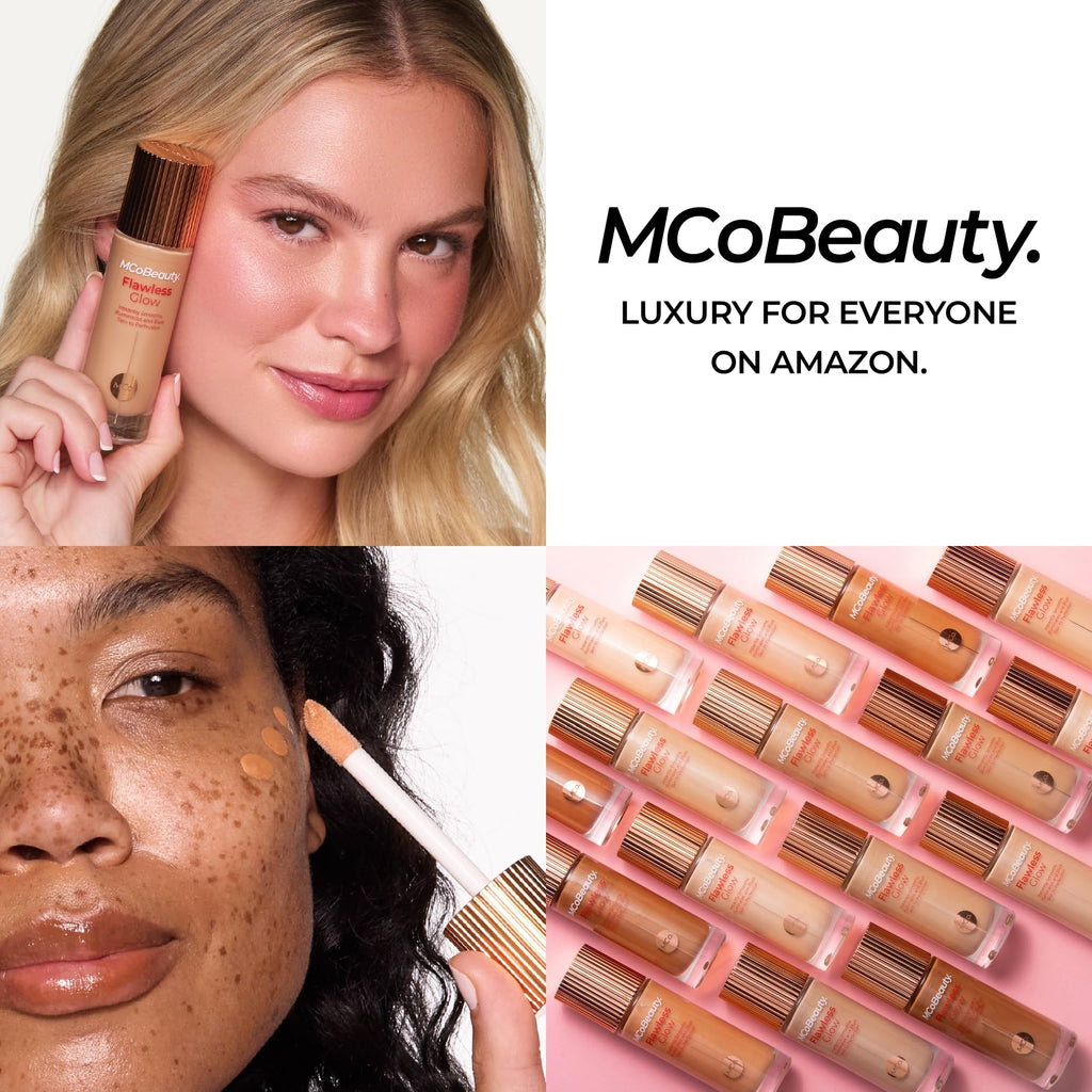 MCoBeauty Flawless Glow Luminous Skin Filter 7 Warm Honey - 4-in-1 Primer, Foundation Booster & Highlighter