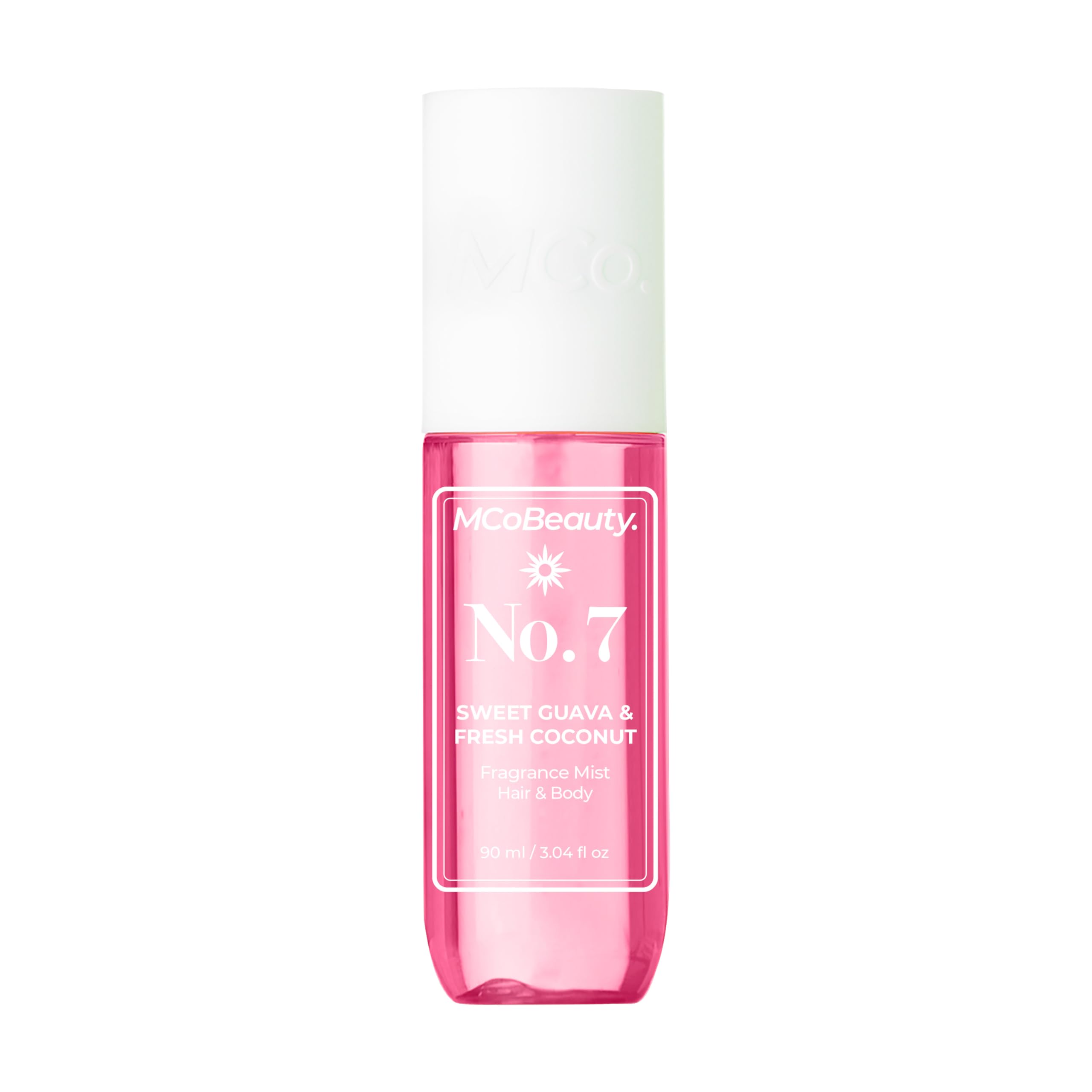 MCoBeauty Fragrance Mist No. 7 – Light Body & Hair Perfume with Guava & Coconut (90ml) | Vegan & Cruelty-Free