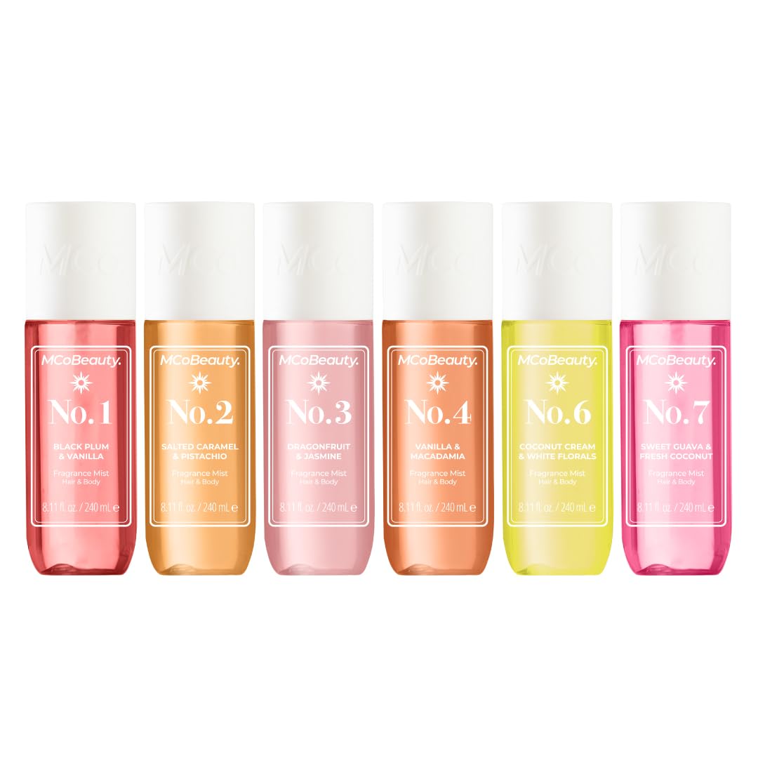 MCoBeauty Fragrance Mist No. 7 – Light Body & Hair Perfume with Guava & Coconut (90ml) | Vegan & Cruelty-Free
