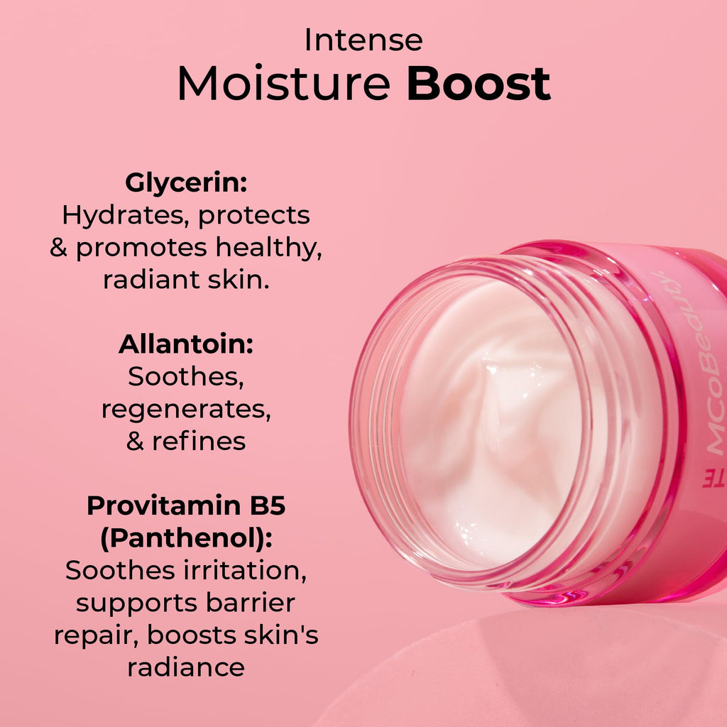 MCoBeauty Hydrate Intense Moisture Boost – Rich Cream with Panthenol for Dehydrated Skin