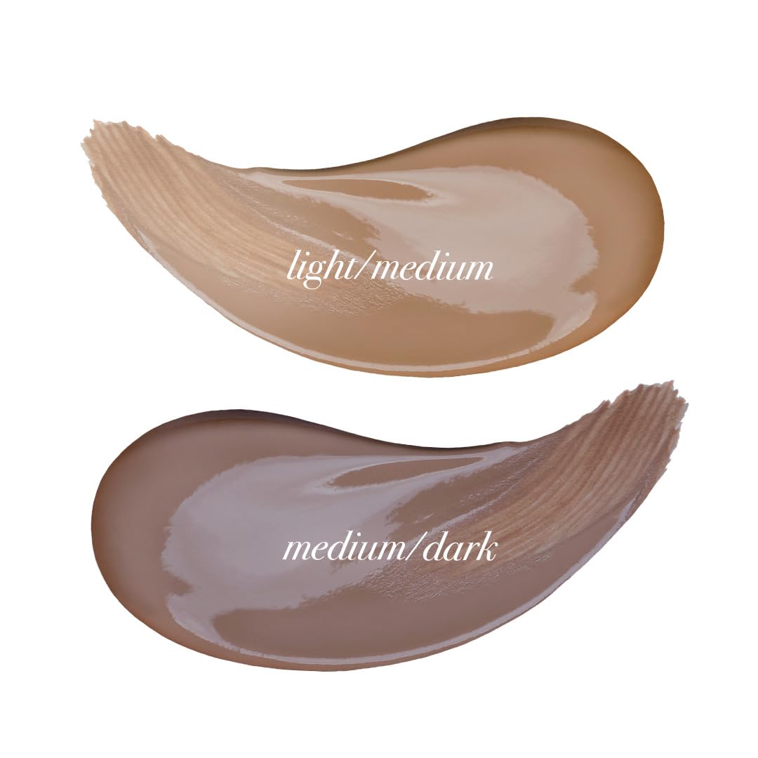 MCoBeauty Instant Contour Cream Bronzer (Light–Medium) with Built-In Cushion Applicator
