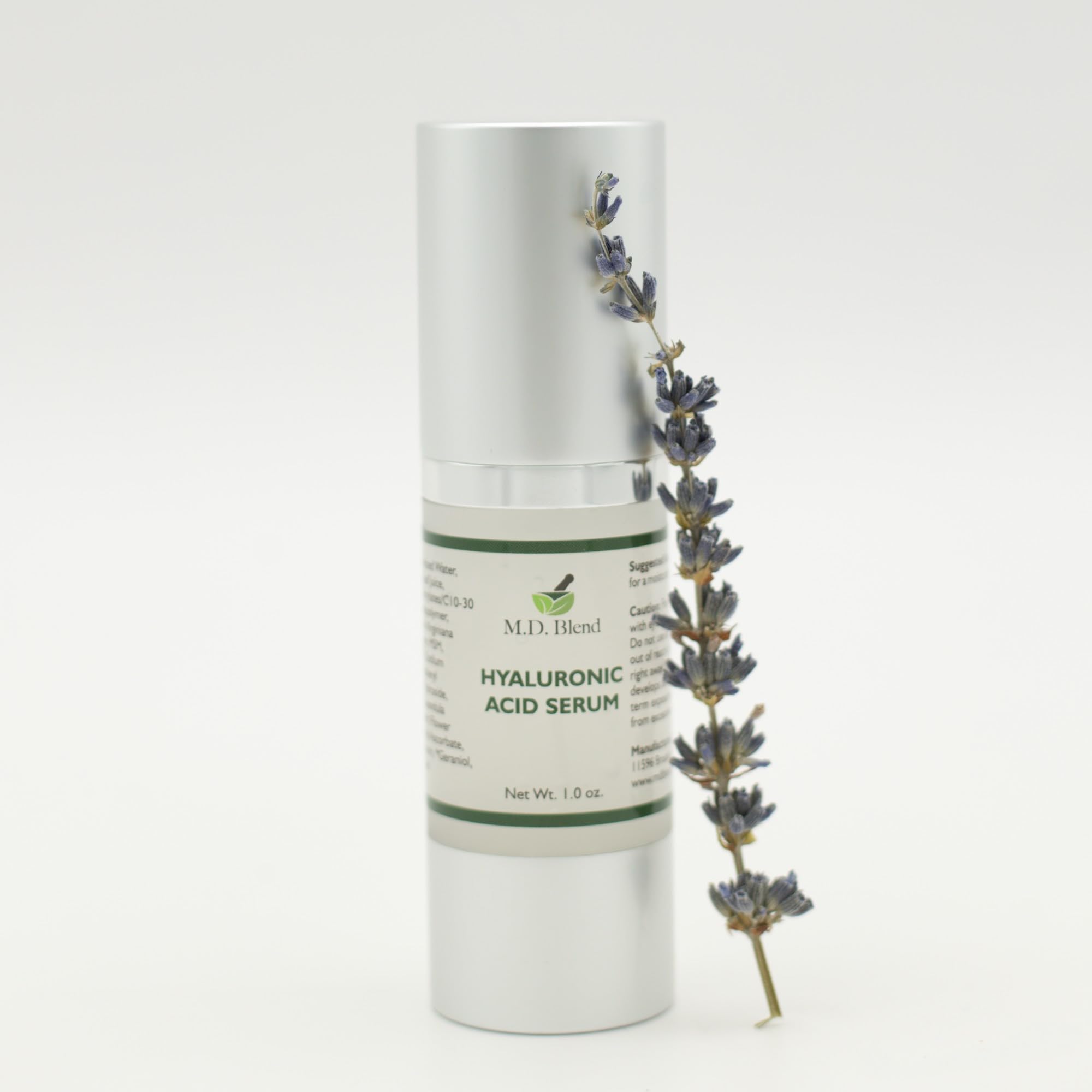 M.D. Blend Hyaluronic Acid Serum | Expert Hydration with Retinol Alternative | 30ml Airless Pump