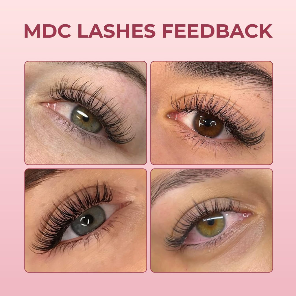MDC Lashes Promade Fans – Ultra Speed Premade Lash Extensions (5D-20D, C/CC/D, 0.05/0.07)