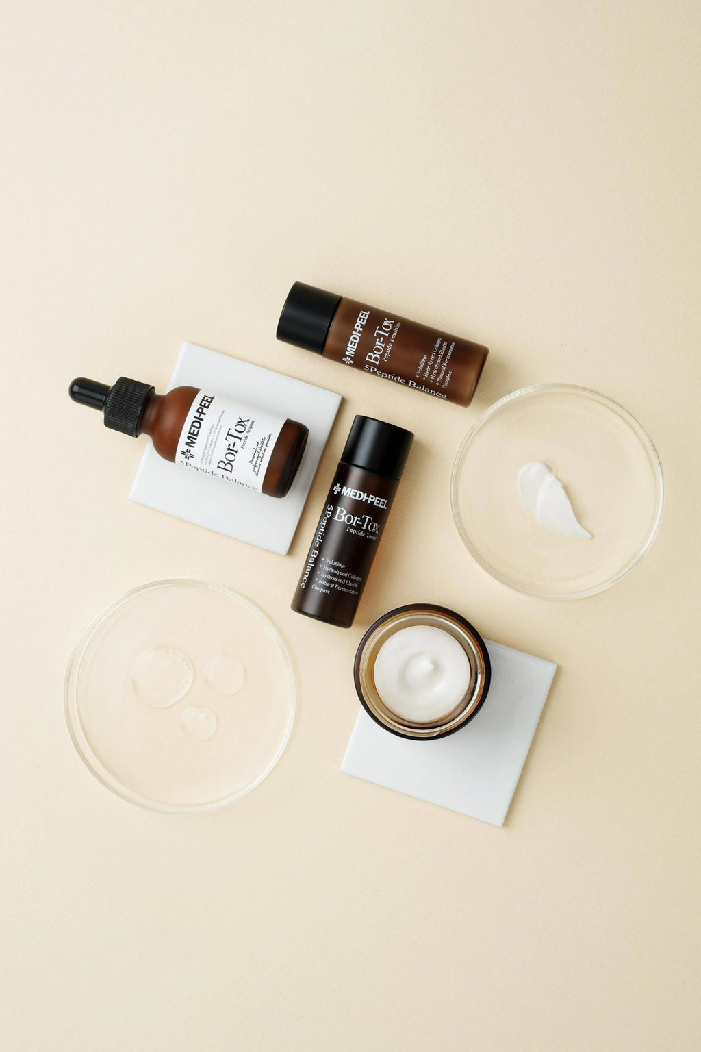 Medi-Peel Bor Tox Multi Care Kit | Peptide Ampoule 30ml, Toner, Emulsion & Cream 50g
