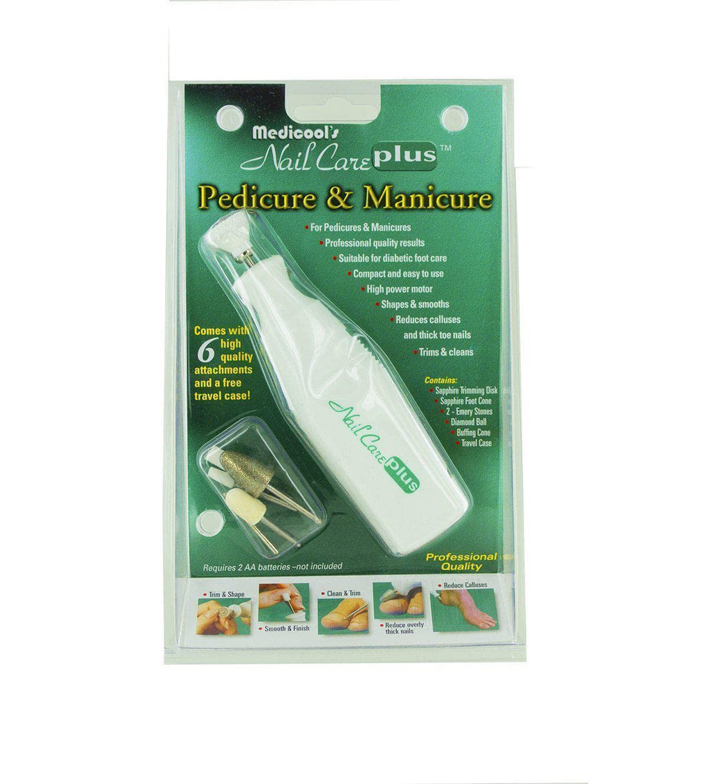 Medicool Nail Care Plus: Personal Manicure & Pedicure Set