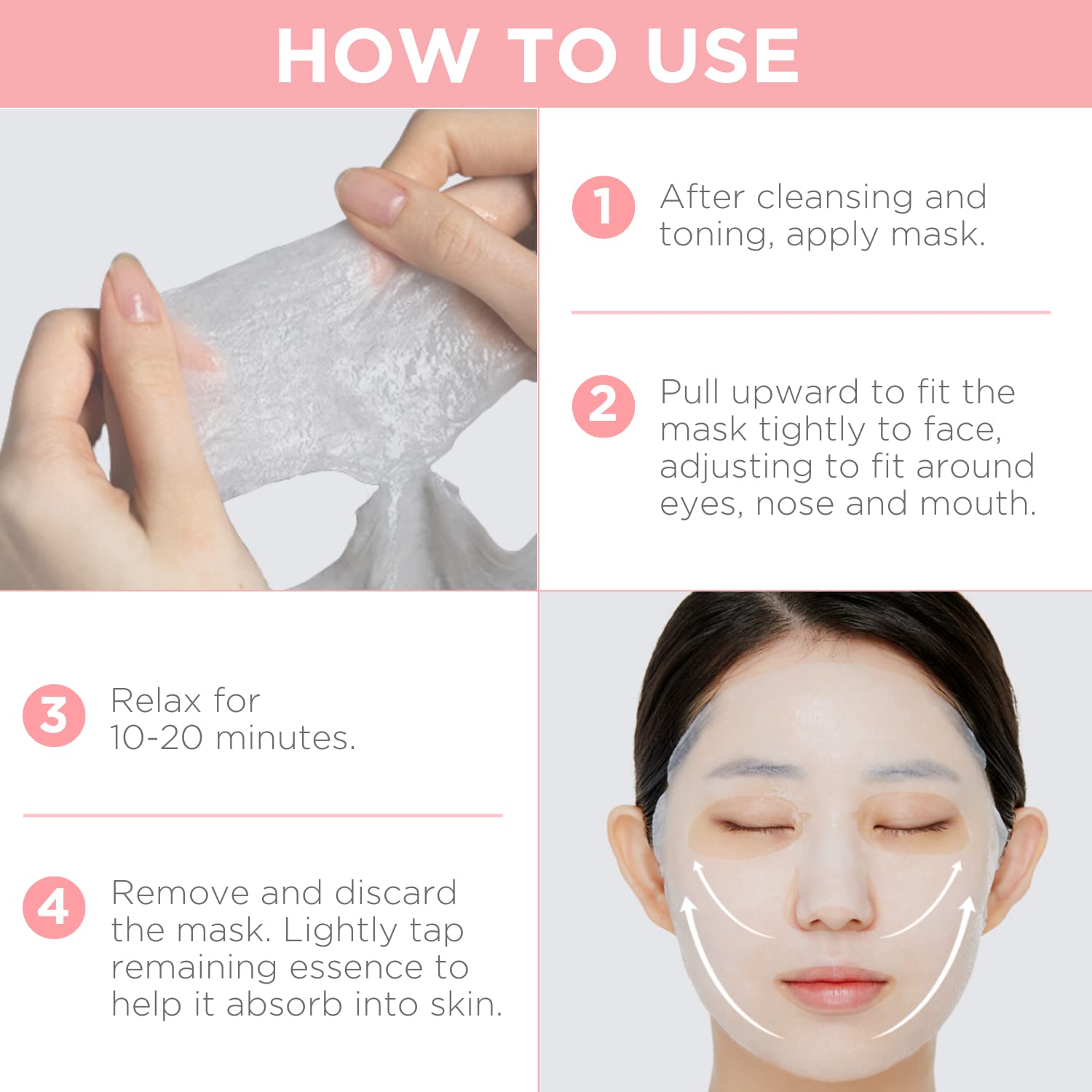 Mediheal Official Collagen Essential Sheet Mask – 20 Count Value Set (Lifting & Firming)