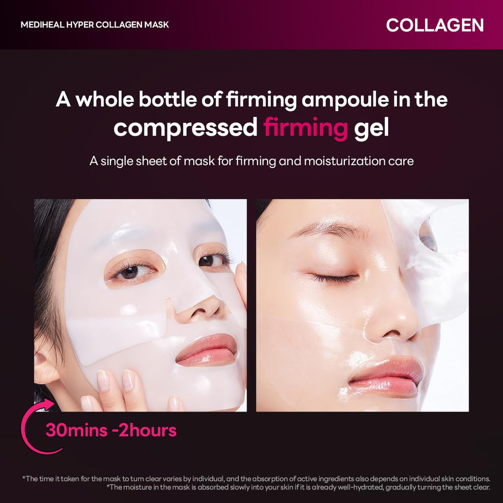Mediheal Hyper Collagen Real Deep Mask – Overnight Hydration & Pore Refinement