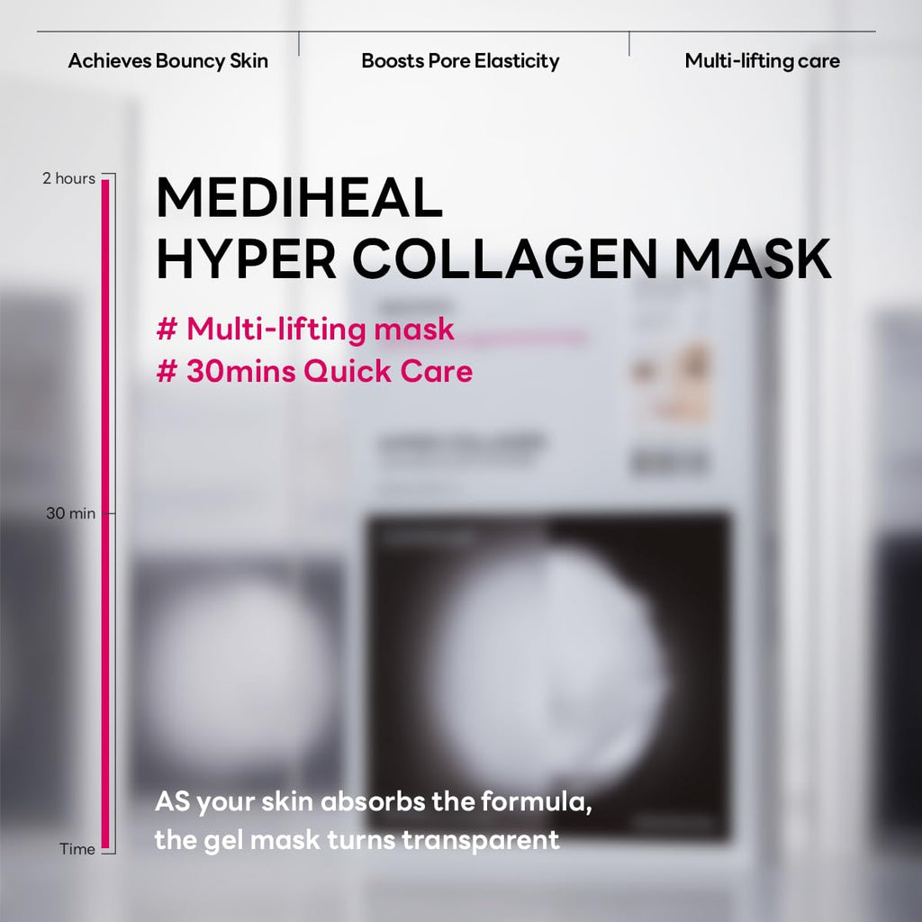 Mediheal Hyper Collagen Real Deep Mask – Overnight Hydration & Pore Refinement