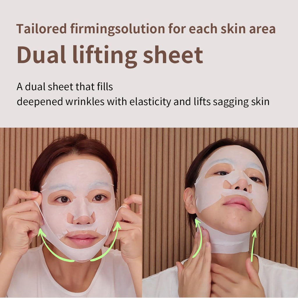 Mediheal Retinol Collagen Cream Lifting Mask – V Line & Anti-Aging (4 Counts)