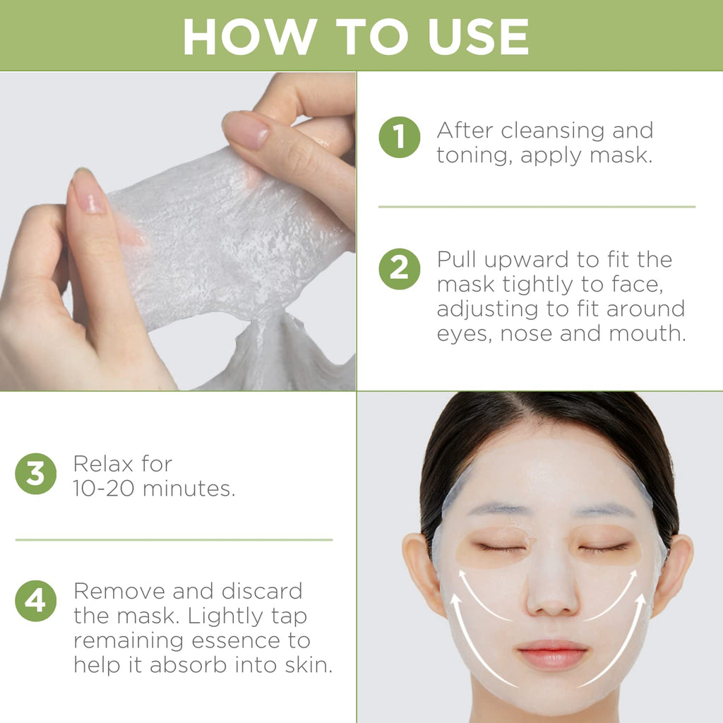Mediheal Tea Tree Face Mask – 10 Sheets for All Skin Types | Soothing Korean Sheet Mask