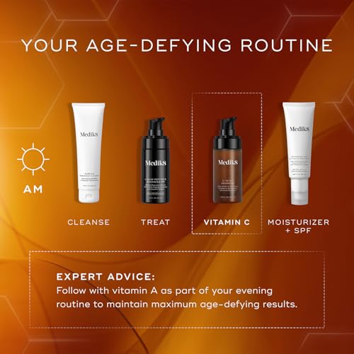 Medik8 C-Tetra Advanced Vitamin C Serum with Hyaluronic Acid & Squalane | Hydration, Brightening, Plumping