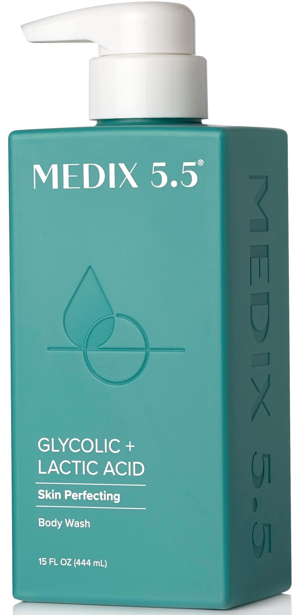Medix 5.5 Glycolic + Lactic Acid Exfoliating Body Wash | KP Bump Eraser 15oz