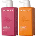 Medix 5.5 Retinol Body Lotion + Argan Oil Cream 2PC | Firming Skin Care Set