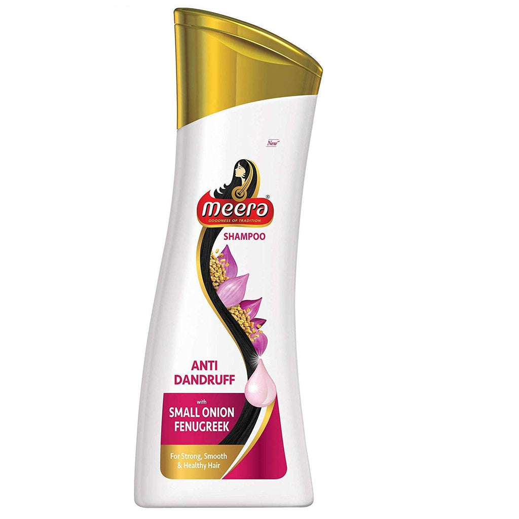 Meera Anti Dandruff Shampoo with Small Onion & Fenugreek - 180 ml