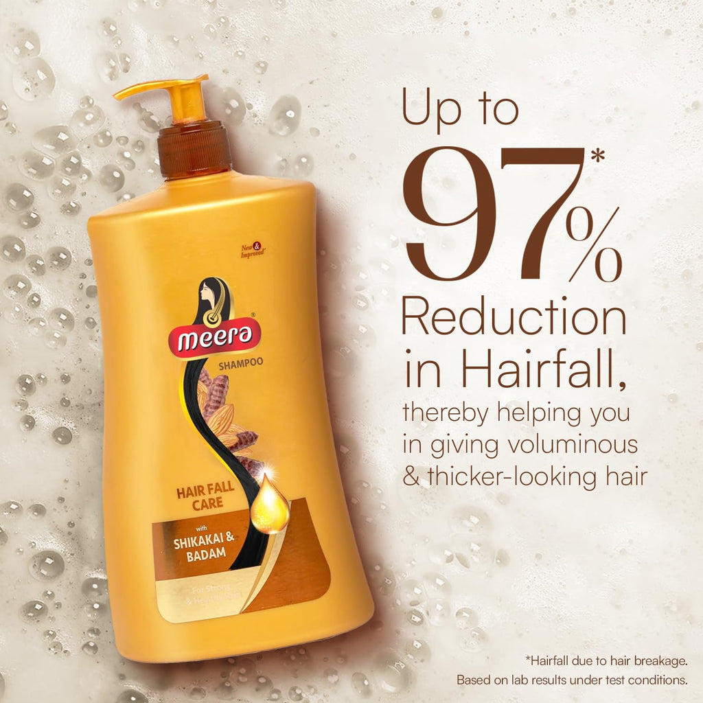 Meera Hairfall Care Shampoo, 1L – Gentle Cleansing for Scalp & Hair