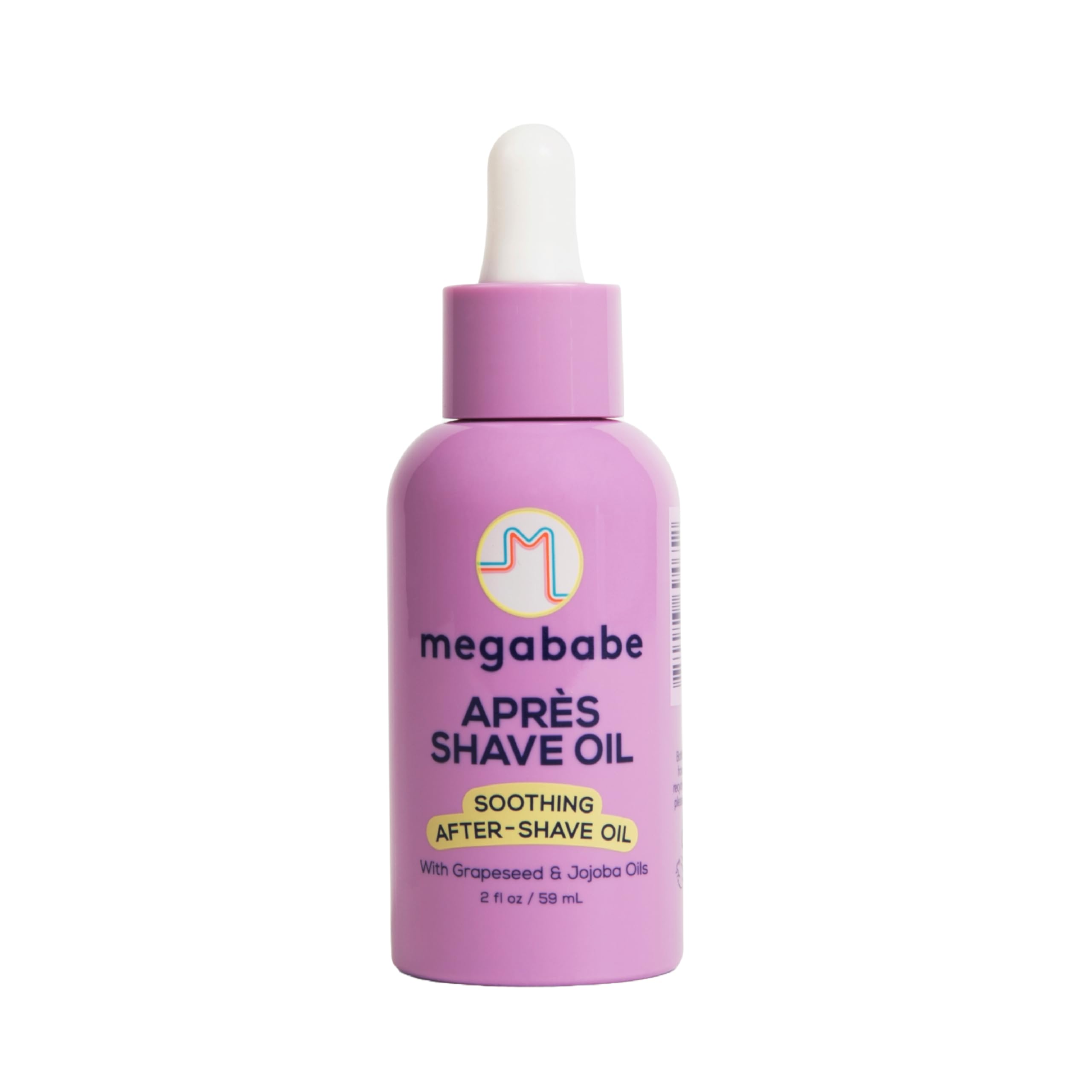 Megababe Après Shave Oil | Soothing After-Shave Oil with Grapeseed & Jojoba, 2 oz