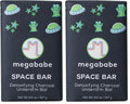 Megababe Space Bar Underarm Soap – Charcoal Detox for Odor Control | 4.5 oz (Pack of 2)