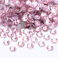 Meibite Pink Flatback Rhinestones SS30, 576 Pcs – Glass Gems for Nail Art & Crafts