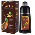 MEIDU Dark Burgundy Hair Dye Shampoo 3-in-1 for Gray Hair – Herbal 500ml
