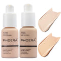 Meifen 2-Pack Foundation 101 Porcelain & 102 Nude – Full Coverage Soft Matte, 24H Oil Control Waterproof