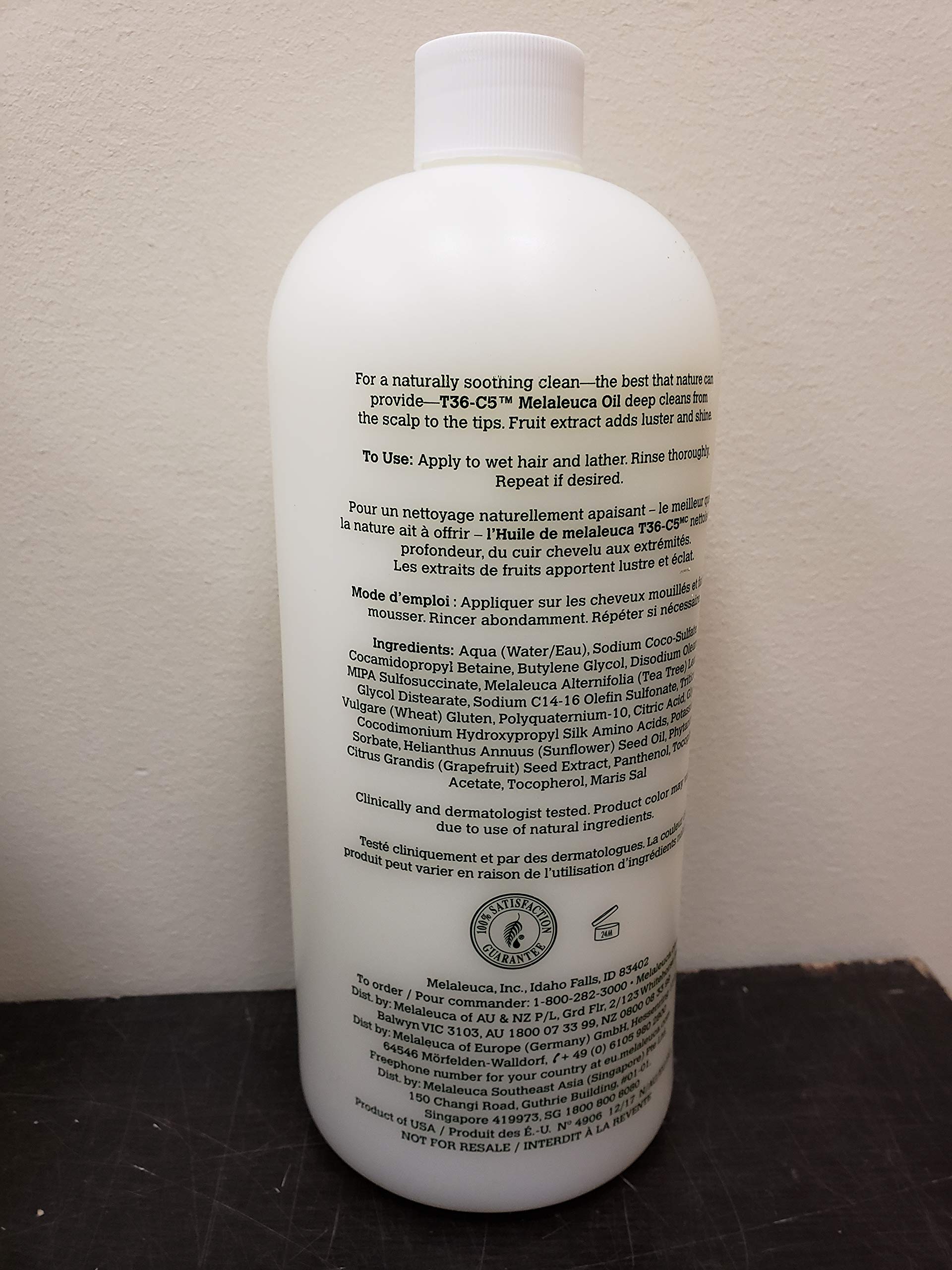 Melaleuca Original Shampoo – Family Size 32oz | Clarifying & Dry Scalp Soother