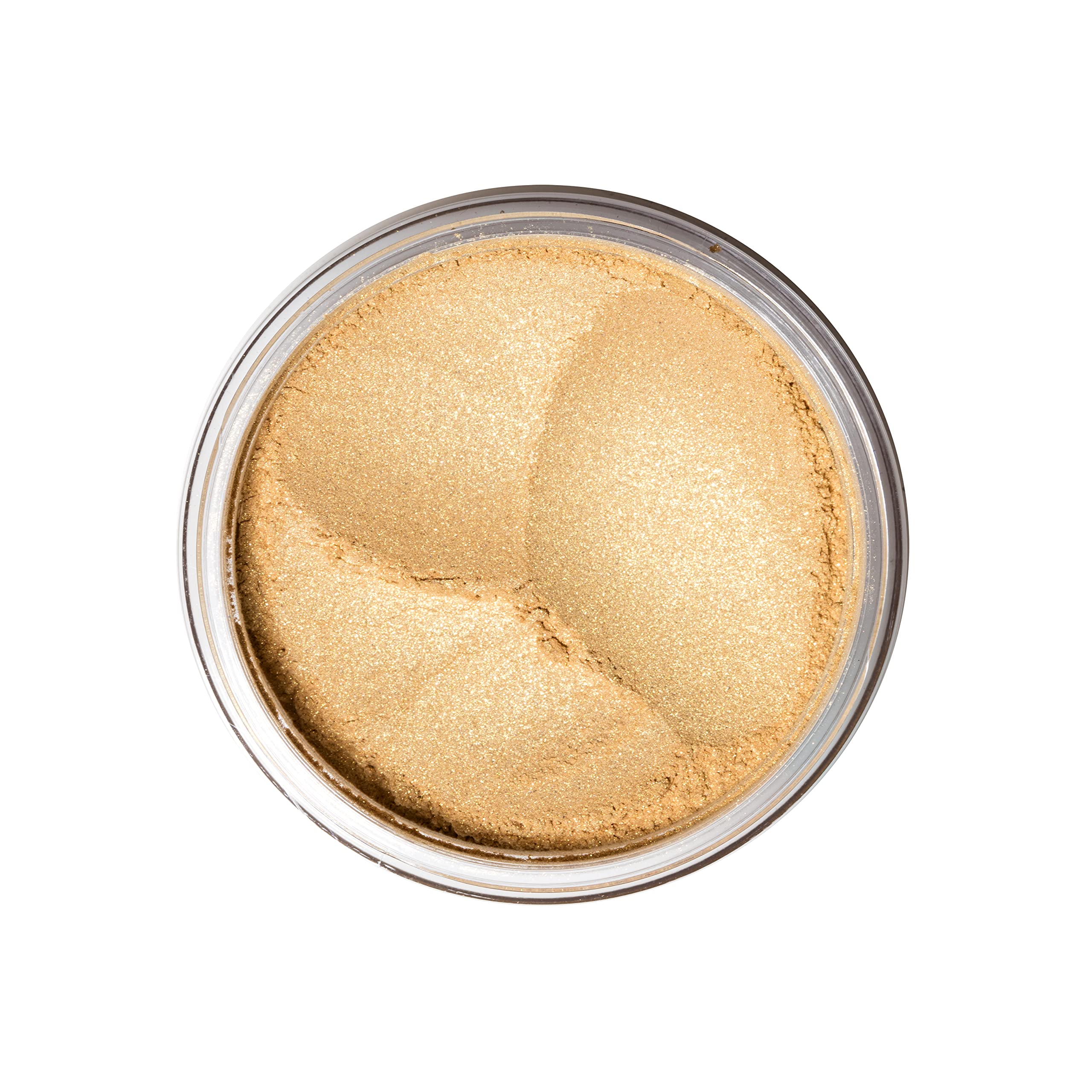 Melanie Mills Hollywood Gleam Radiant Dust Loose Powder – Light Gold (8g) for Face & Body