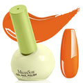 MelodySusie Orange Gel Nail Polish – Plant-Based, 16.5ml Tilt-Stand Bottle, Soak-Off, 3-Free, TPO/HEMA Free