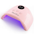 MelodySusie P-Plus30F Compact UV LED Nail Lamp – 36W, Auto Sensor, 3 Timers for Fast Gel Curing