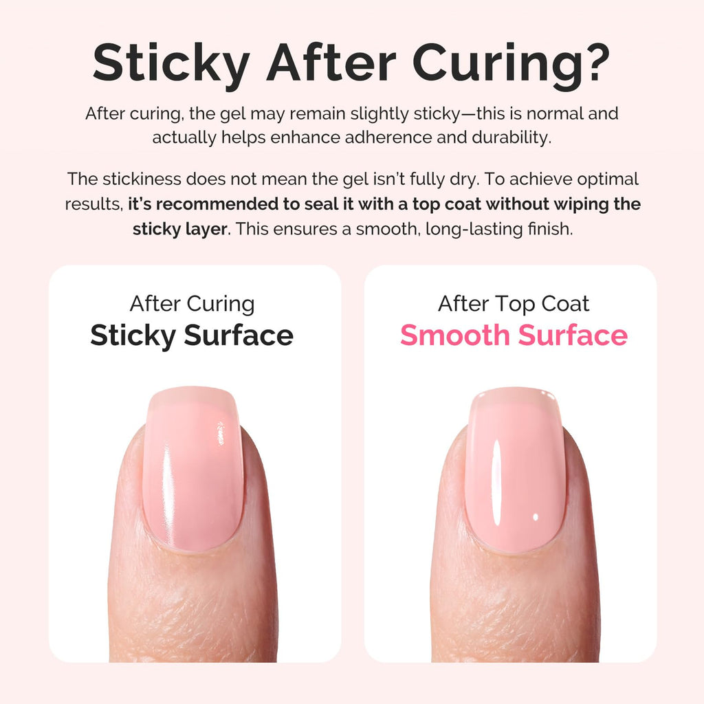 MelodySusie Hema-Free Milky Pink Builder Gel – 0.5 Fl Oz | UV/LED Extension