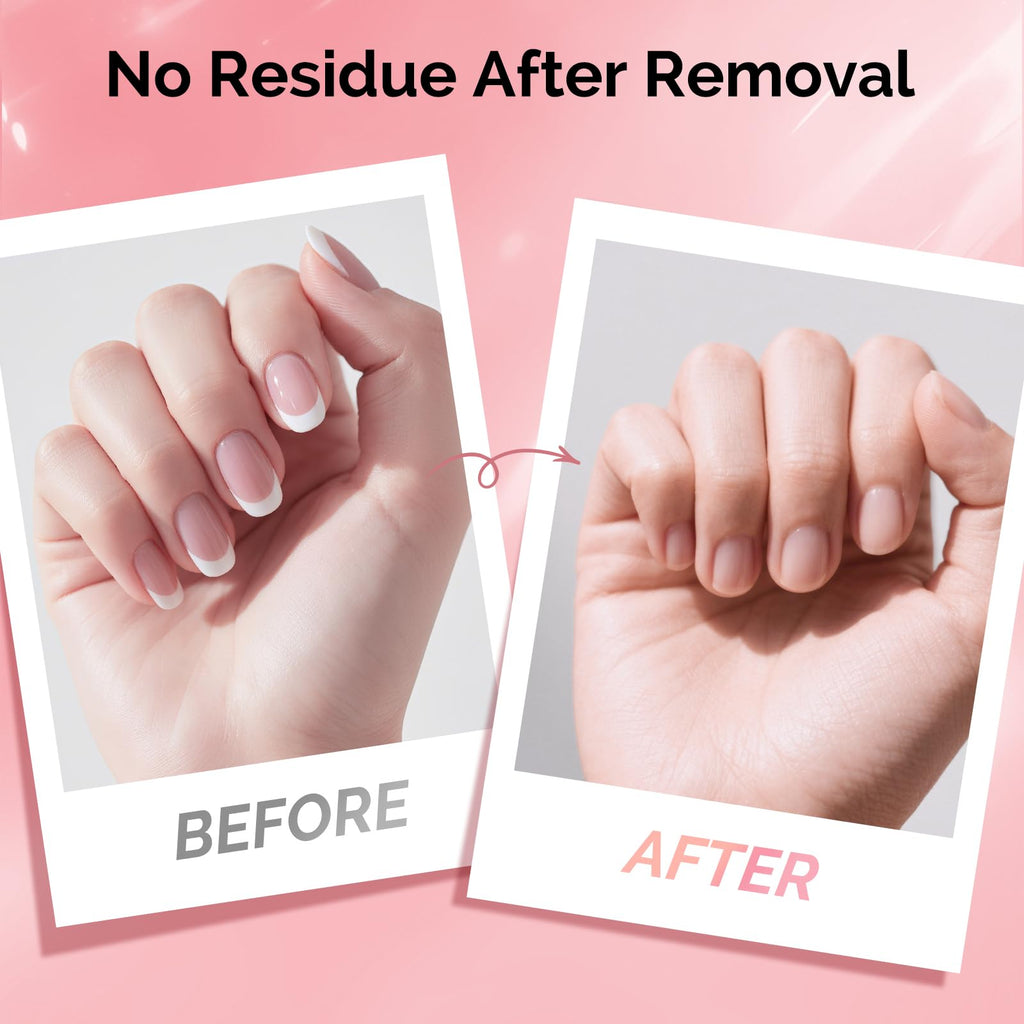 MelodySusie 2PCS Nail Glue Remover – Acetone-Free, Multi-Functional Gel X Nails (30ml x2)