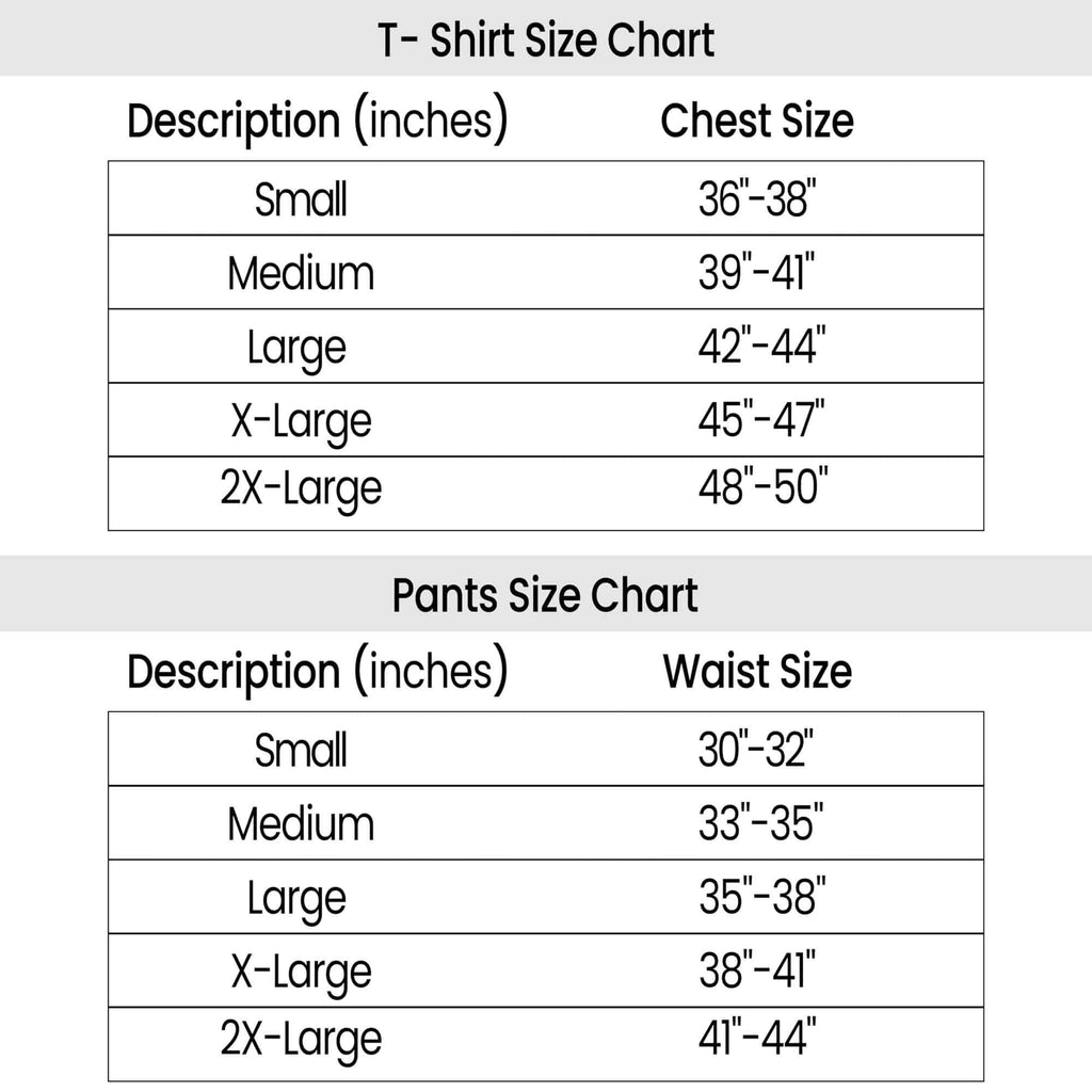 Sock Stack Men's Cotton T Shirt and Long Pants Loungewear Set Lightweight Breathable