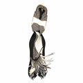Sock Stack Mens Thermal Woven Stripe Acrylic Scarf Multi-Coloured Lightweight Insulation