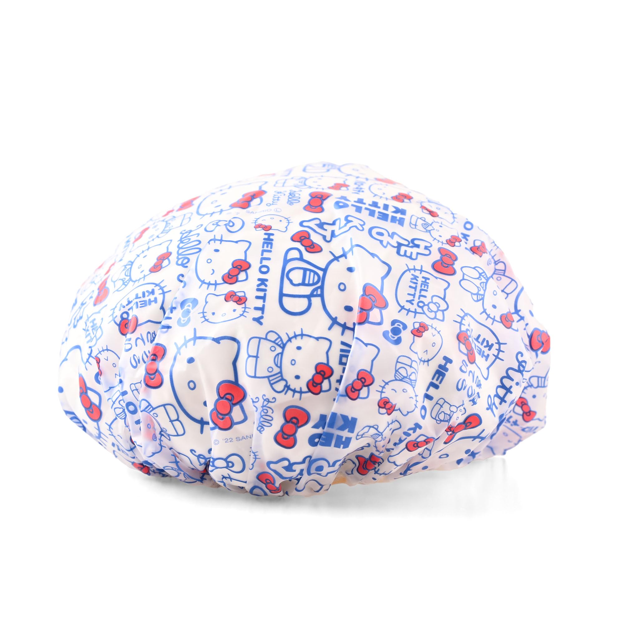 MENBLY Kitty & Kuormi-Bunny Shower Cap 2 Pack | Reusable Waterproof Hair Cover for All Hair Lengths
