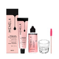 Menela Eyebrow Color Gel – Temporary Brow Enhancer with Jojoba Oil | Mixable Shades, Vegan & Ammonia-Free – 20 ml Black