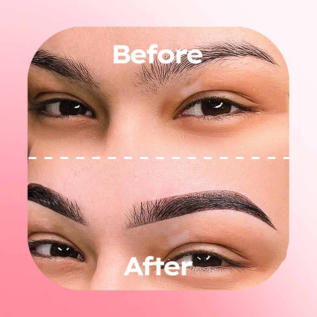 Menela Eyebrow Color Gel – Temporary Brow Enhancer with Jojoba Oil | Mixable Shades, Vegan & Ammonia-Free – 20 ml Black