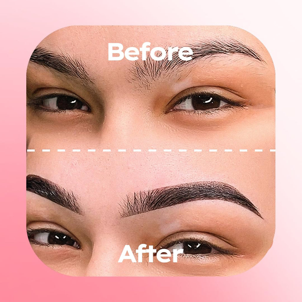 Menela Eyebrow Tint Kit – Vegan, Ammonia-Free Brow Color with Jojoba Oil (Medium Blonde, 20 ml)