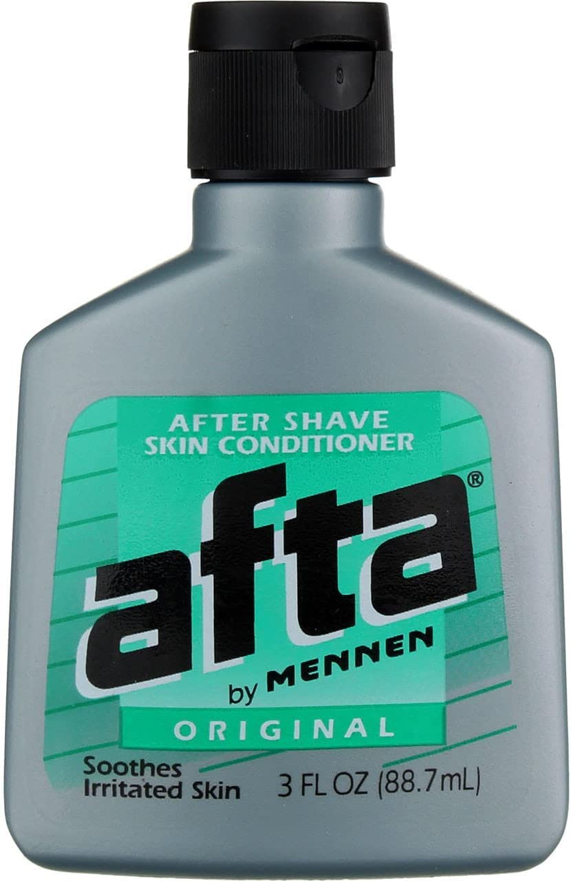 Mennen Afta After Shave Skin Conditioner Original 3 oz – Pack of 6, Soothing Post-Shave Care