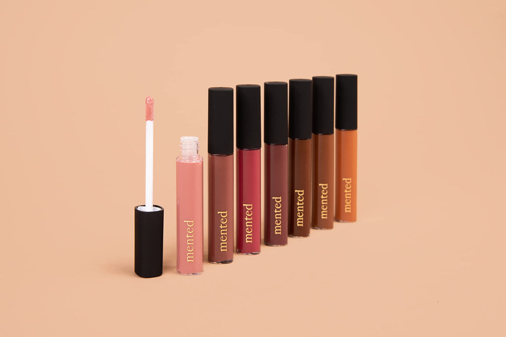 Mented Lip Gloss in Baby Brown — Long-Lasting, Buildable, Moisturizing, Vegan & Cruelty-Free, Made in USA