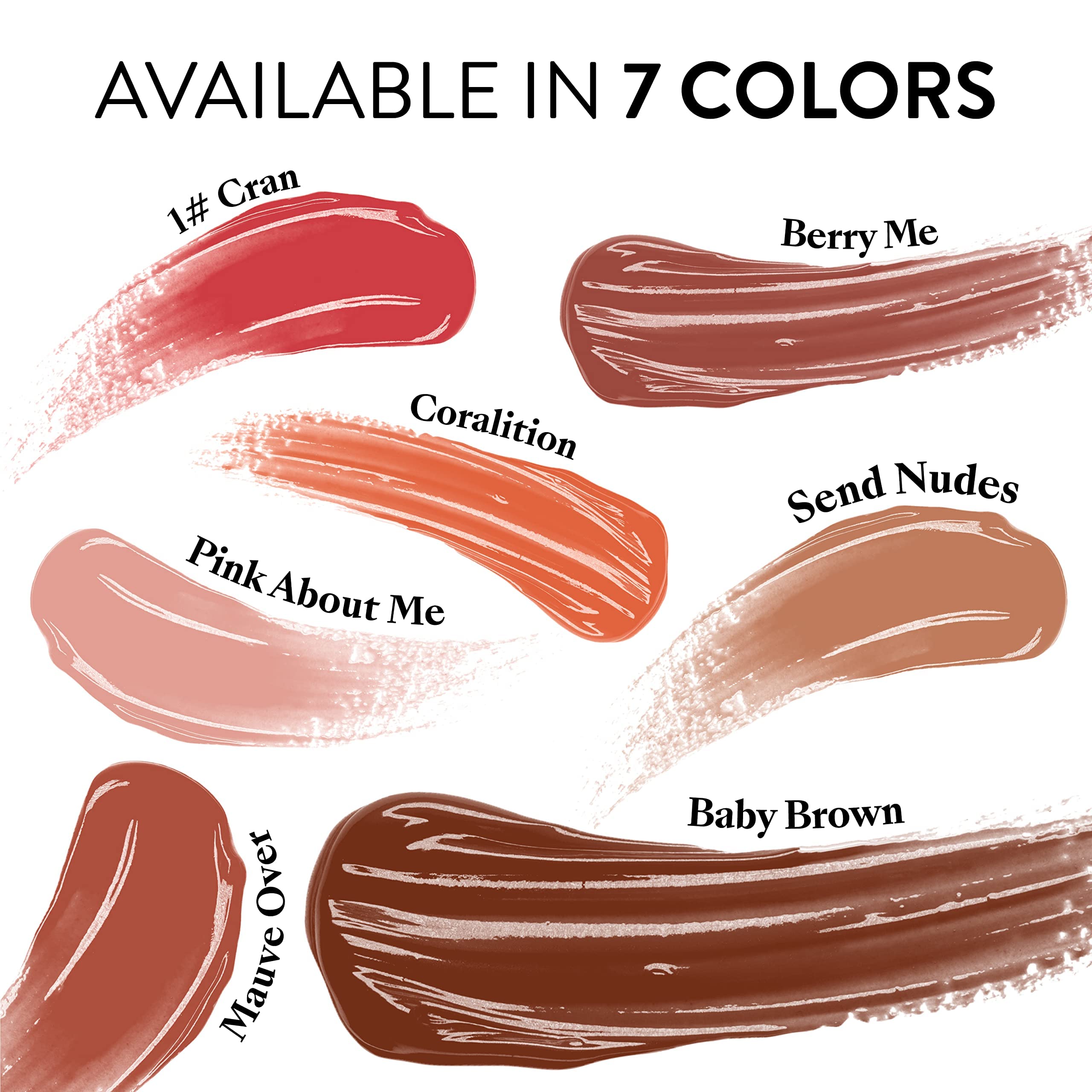 Mented Lip Gloss in Baby Brown — Long-Lasting, Buildable, Moisturizing, Vegan & Cruelty-Free, Made in USA