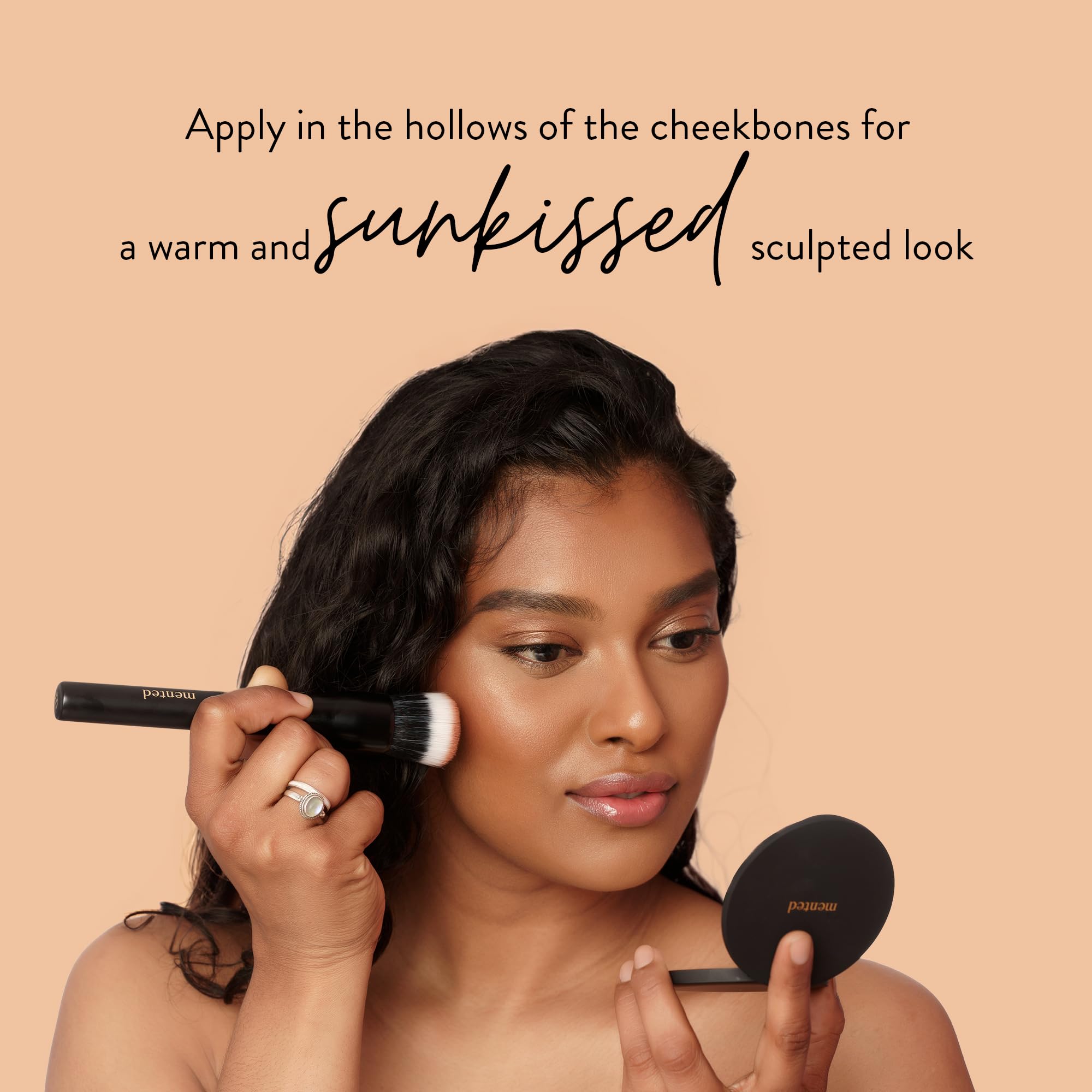 MENTED Beach Bum Bronzer Palette — Vegan, Cruelty-Free, Made in Italy