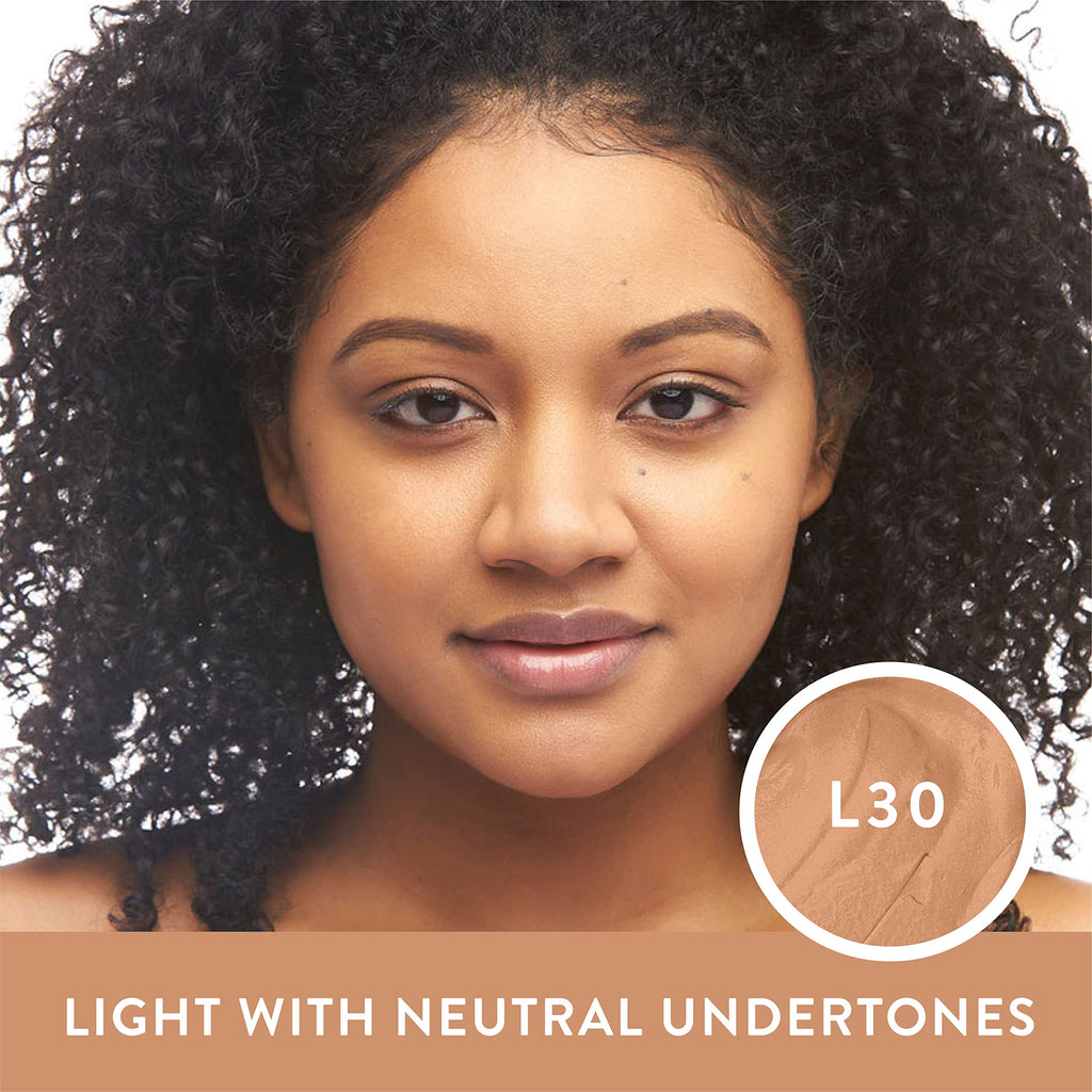 Mented Stick Foundation for Light Skin - Concealer & Contour, Vegan & Cruelty-Free | L30
